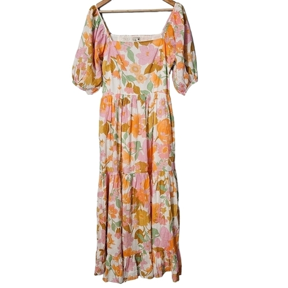 Mille Manon Floral Cotton Maxi Dress in Harmony Floral - Picture 1 of 13